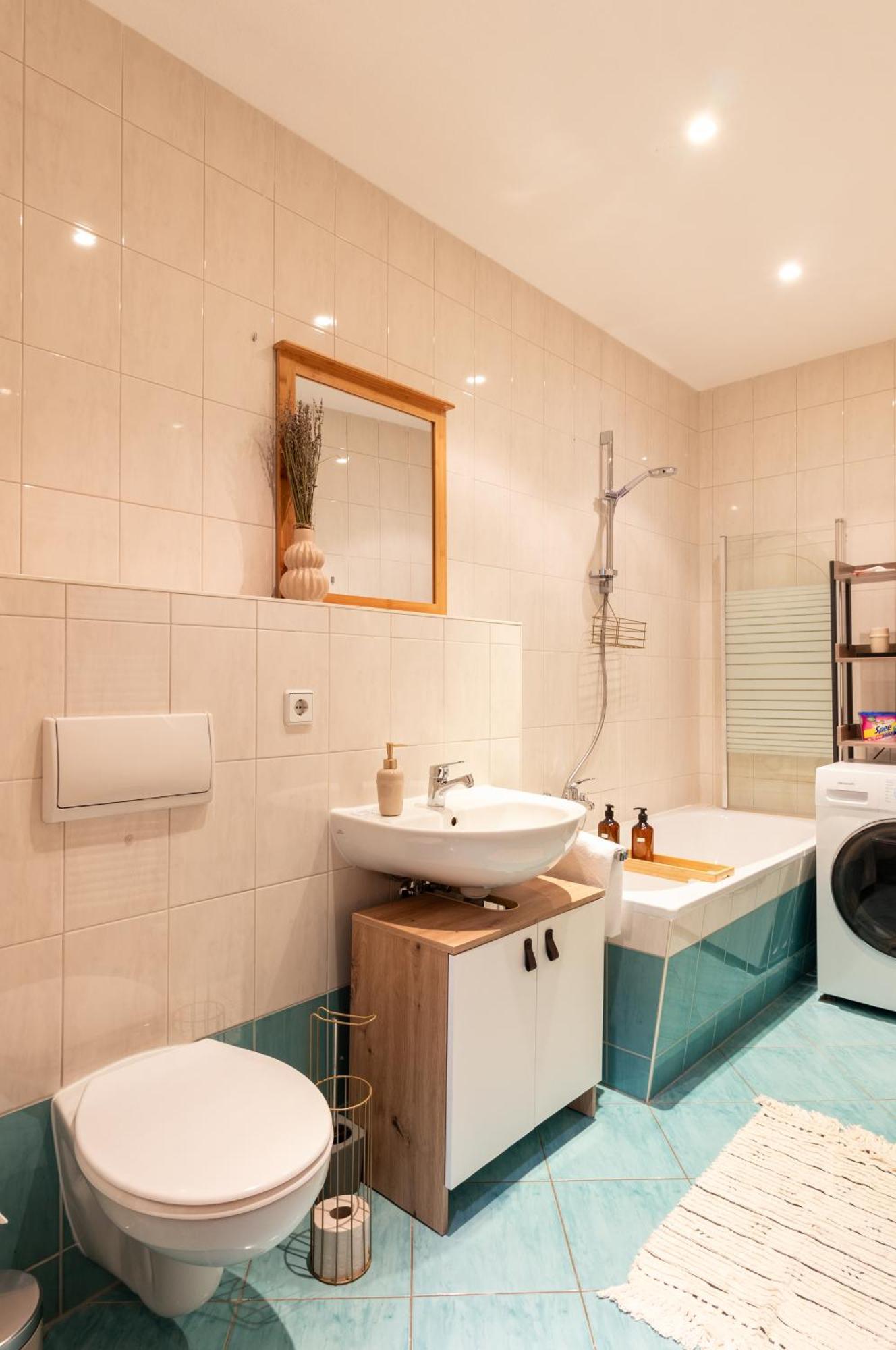 Stadtnatur Apartment Am Kuechwald - Mit Balkon, Streaming-Tv, Badewanne, Arbeitsplatz Хемниц Экстерьер фото