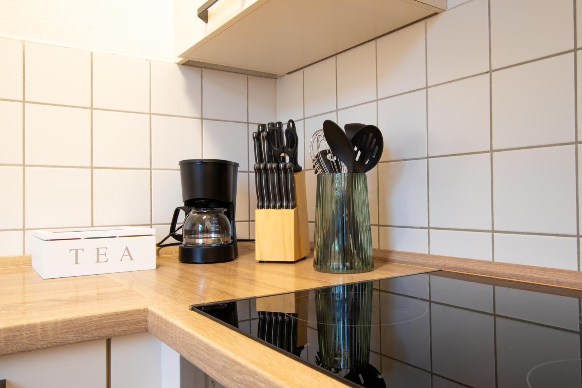 Stadtnatur Apartment Am Kuechwald - Mit Balkon, Streaming-Tv, Badewanne, Arbeitsplatz Хемниц Экстерьер фото